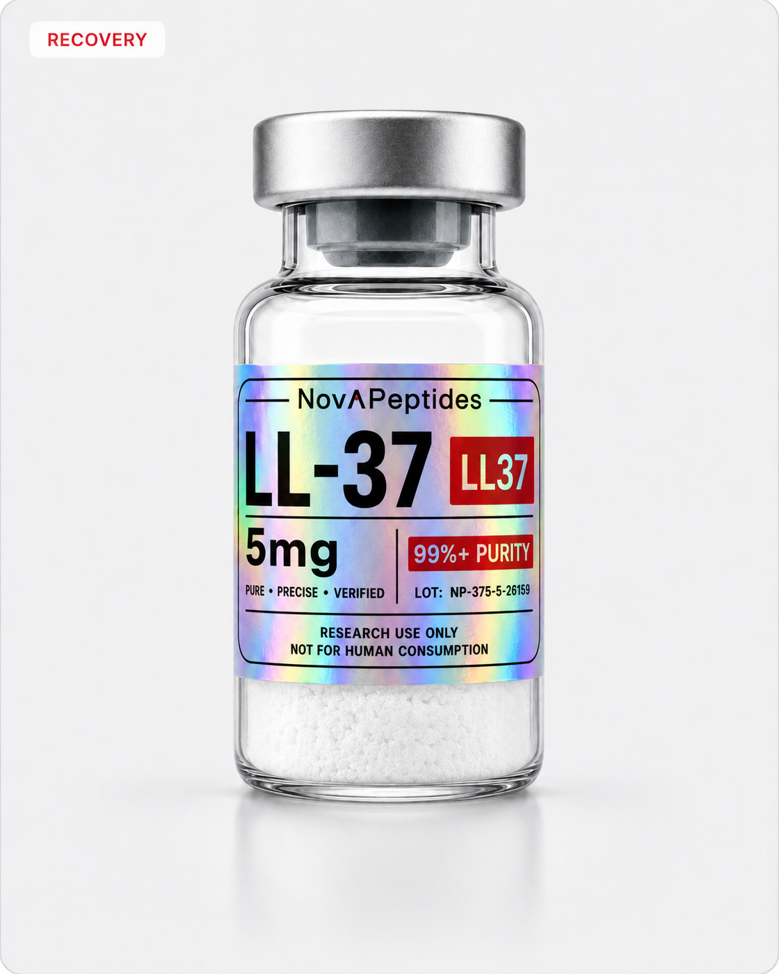 Vial de LL-37 5 mg Nova Peptides
