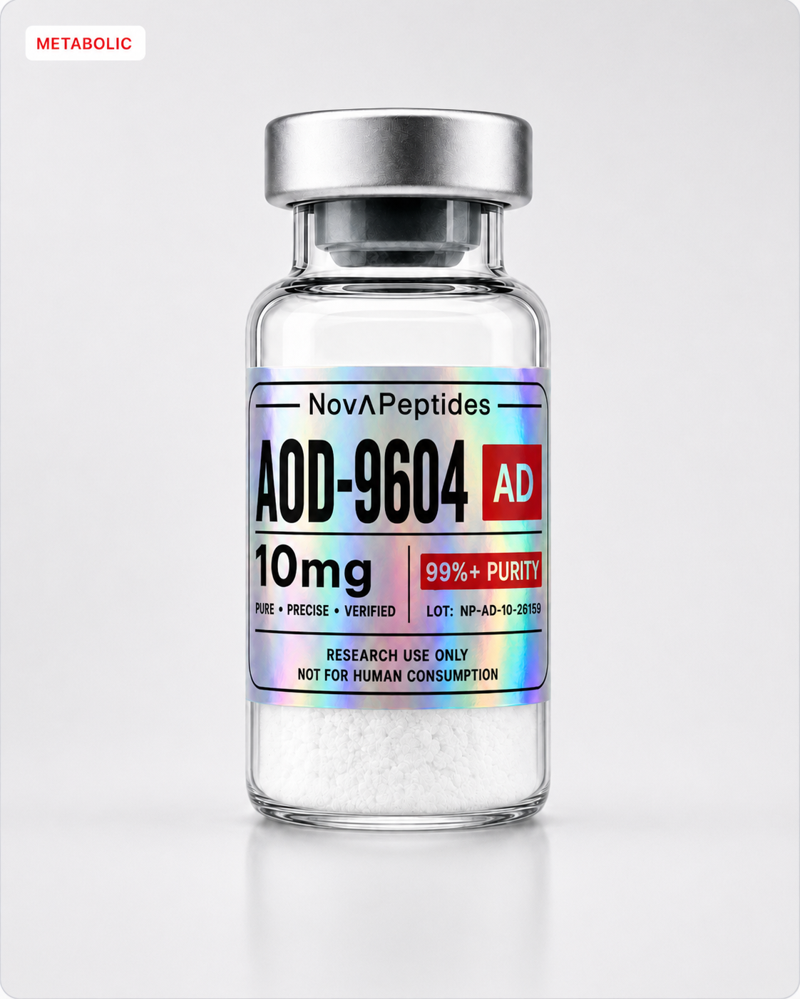 Vial de AOD-9604 10 mg Nova Peptides