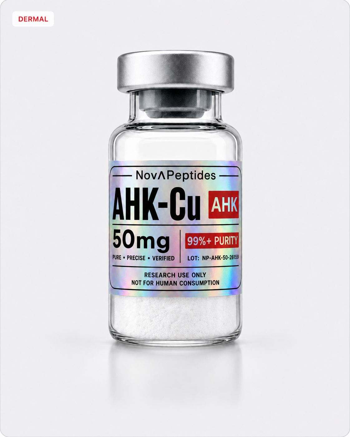 Vial de AHK-Cu Nova Peptides