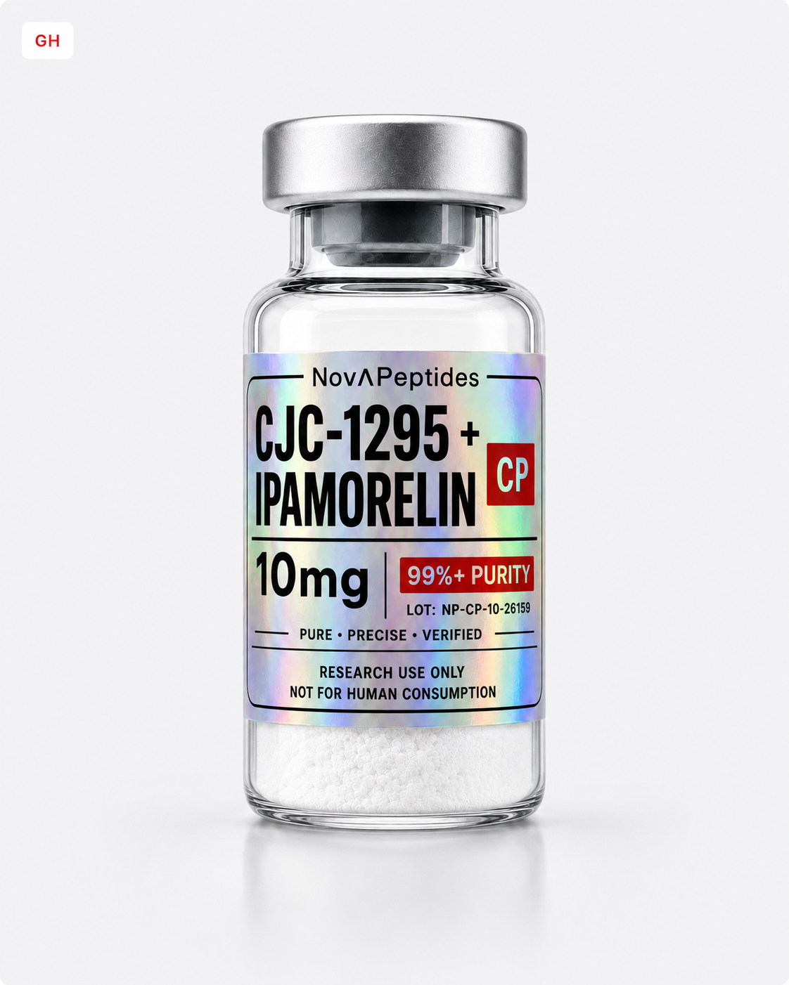 Vial de CJC-1295 + Ipamorelin Nova Peptides