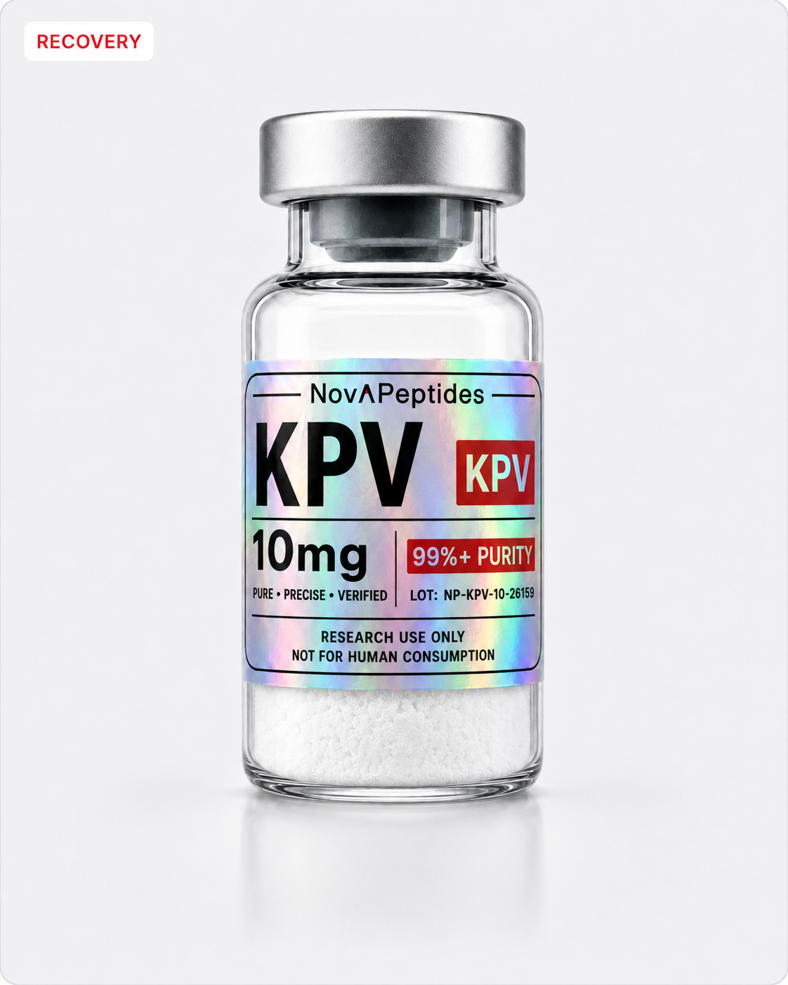 Vial de KPV Nova Peptides