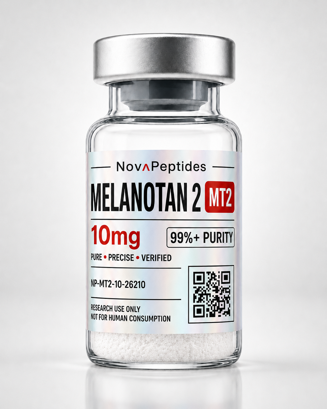 Vial de Melanotan 2 10 mg Nova Peptides
