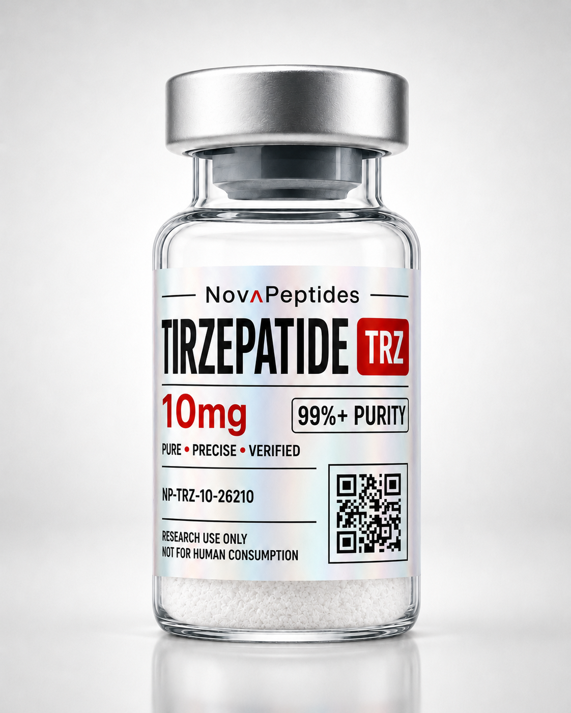 Vial de Tirzepatida Nova Peptides