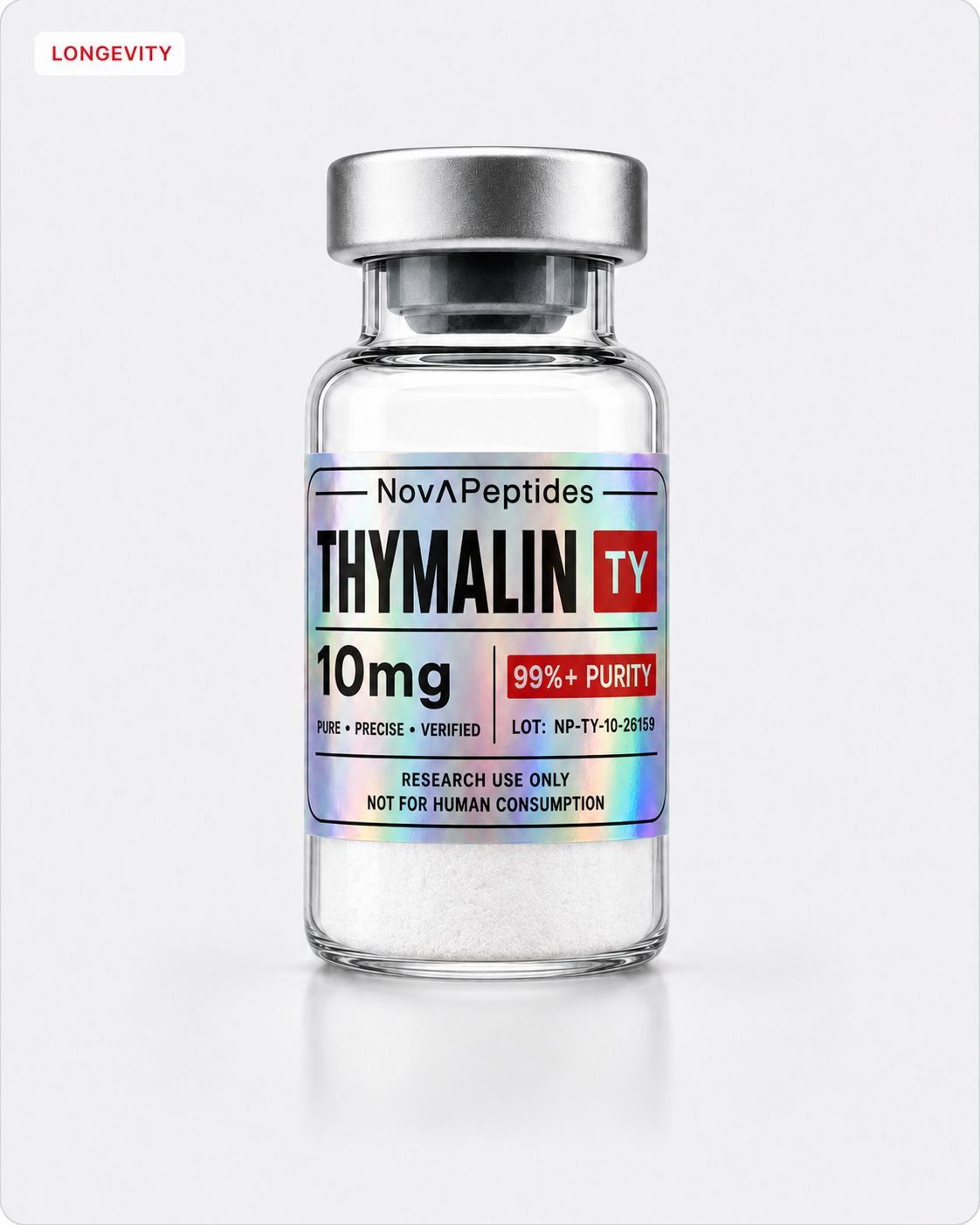 Vial de Thymalin 10 mg Nova Peptides