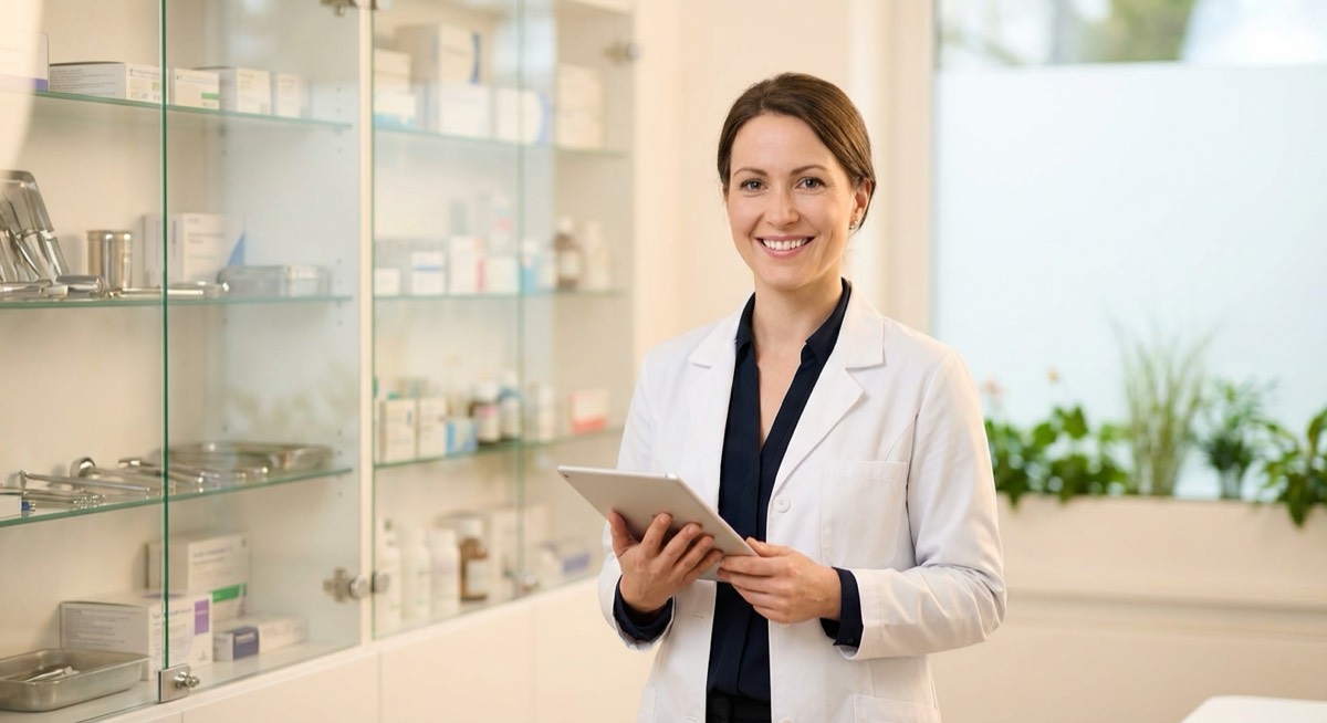 Doctora profesional de salud
